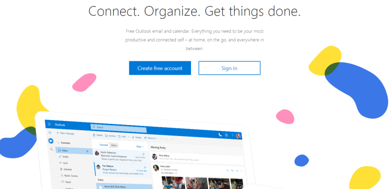 Creación de cuenta Outlookcom